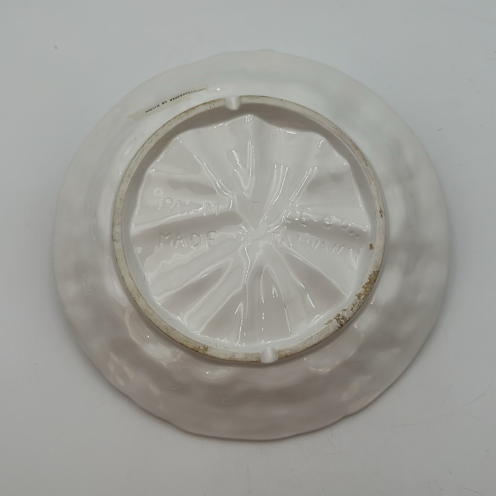 Vintage Palm Tree Company Bunny Carrot Plate Easter Spring Made in Taiwan - Picture 12 of 16